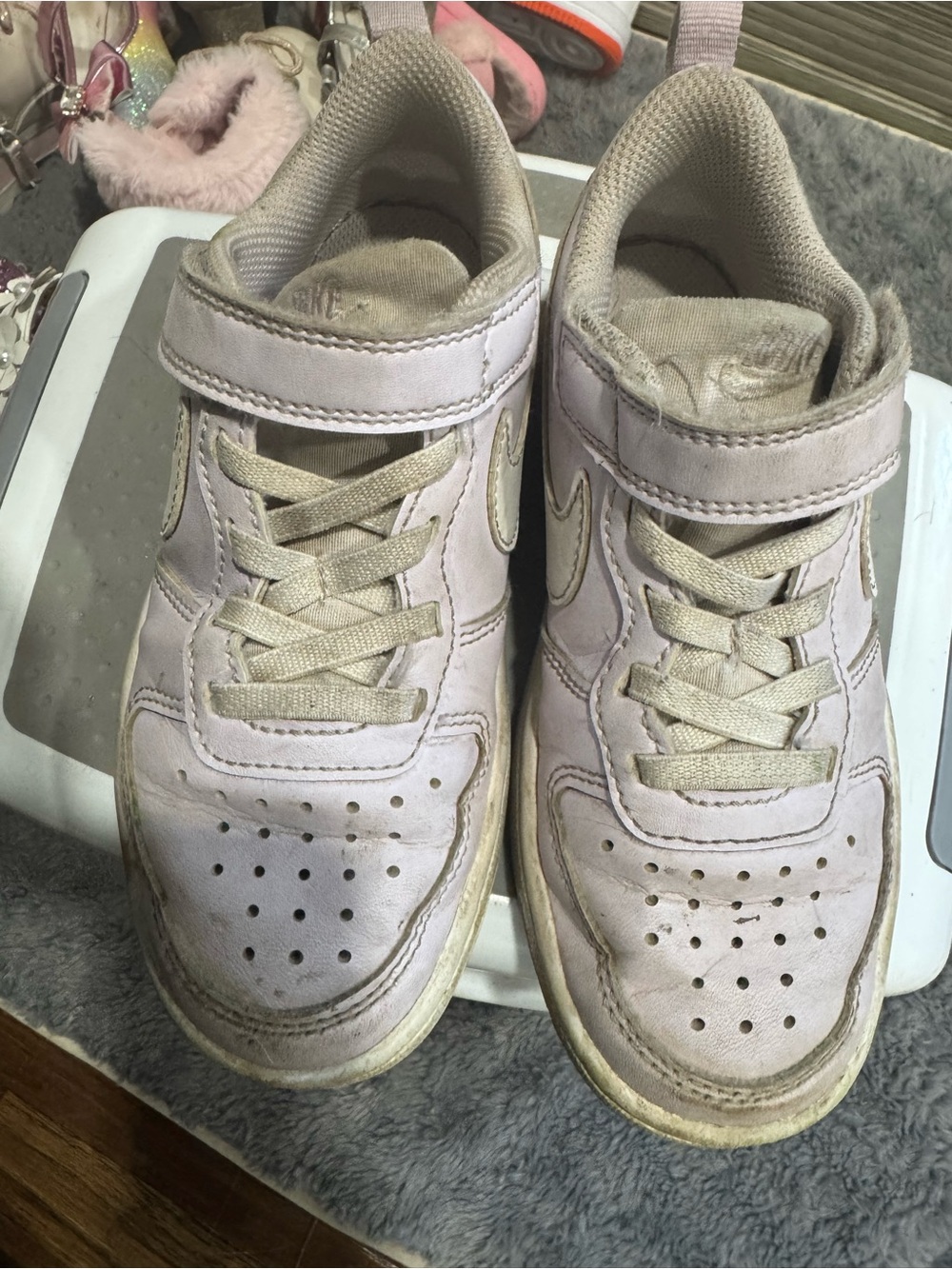 Kids Nike Light Purple Sneakers